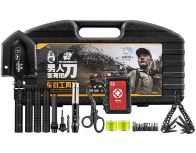 55 HX OUTDOORS Автомобильный набор для выживания Emergency 15-в-1 фото 14 55 HX OUTDOORS Автомобильный набор для выживания Emergency 15-в-1 фото 14