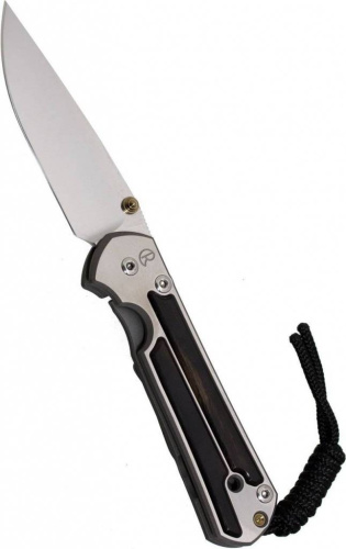 3810 Chris Reeve Large Sebenza 21 Gabon Ebony Inlay фото 3