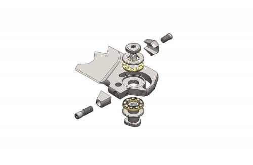 Складной нож Lion Steel T.R.E. Blue Titanium фото 8