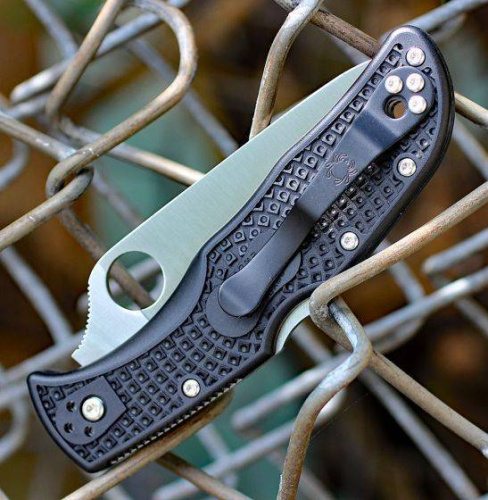Складной нож Spyderco ENDELA C243SBK фото 7