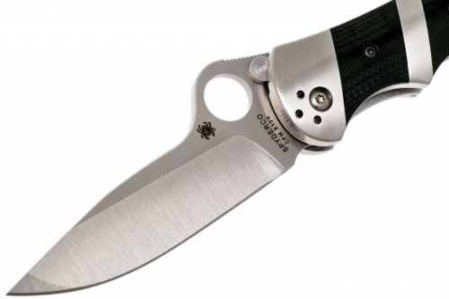 Складной нож Spyderco Lil' Sub-Hilt™ by Butch Vallotton - 224GP фото 13