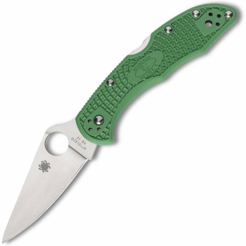 Складной нож Spyderco Delica 4 Flat Ground - 11FPGR фото 2
