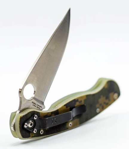 Складной нож Spyderco Military Camo Replica фото 3 Складной нож Spyderco Military Camo Replica фото 3