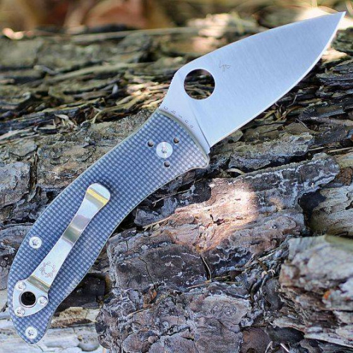 Складной нож Spyderco Alcione 222GPGY фото 2