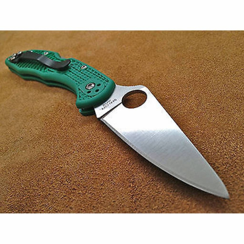 Складной нож Spyderco Delica 4 Flat Ground - 11FPGR фото 15