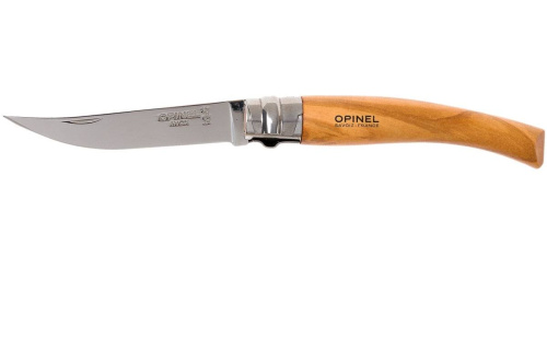 Складной нож Opinel Нож складной филейный№8 VRI Folding Slim Olivewood фото 10