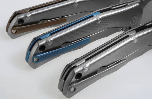 Складной нож Lion Steel T.R.E. Bronze Titanium фото 8